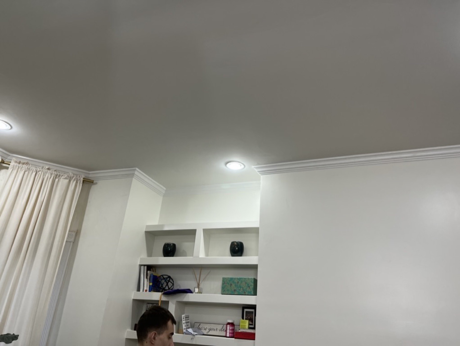 Crown molding finish — Doors & trim project photo