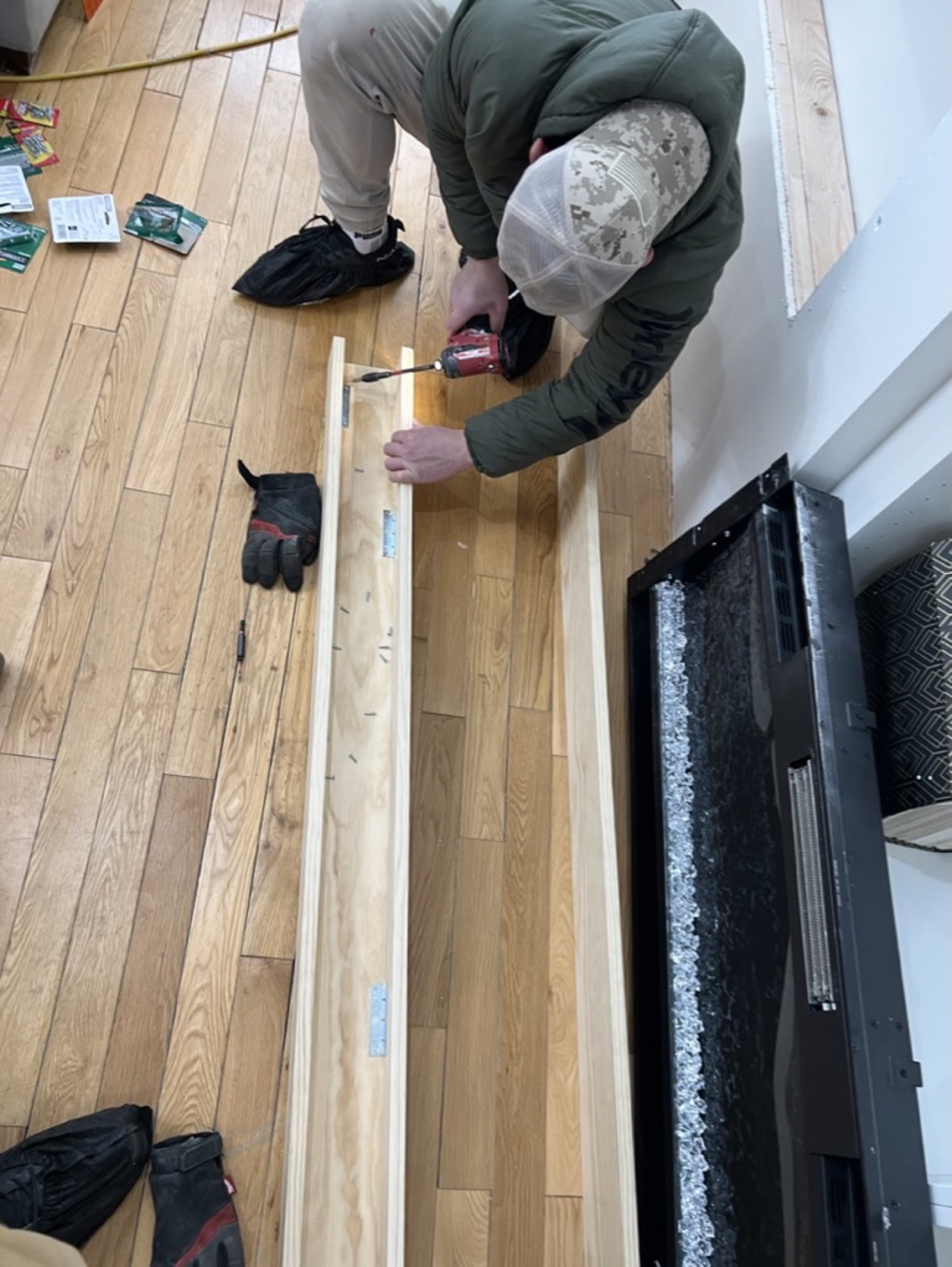 Custom built-in surround — Doors & trim project photo