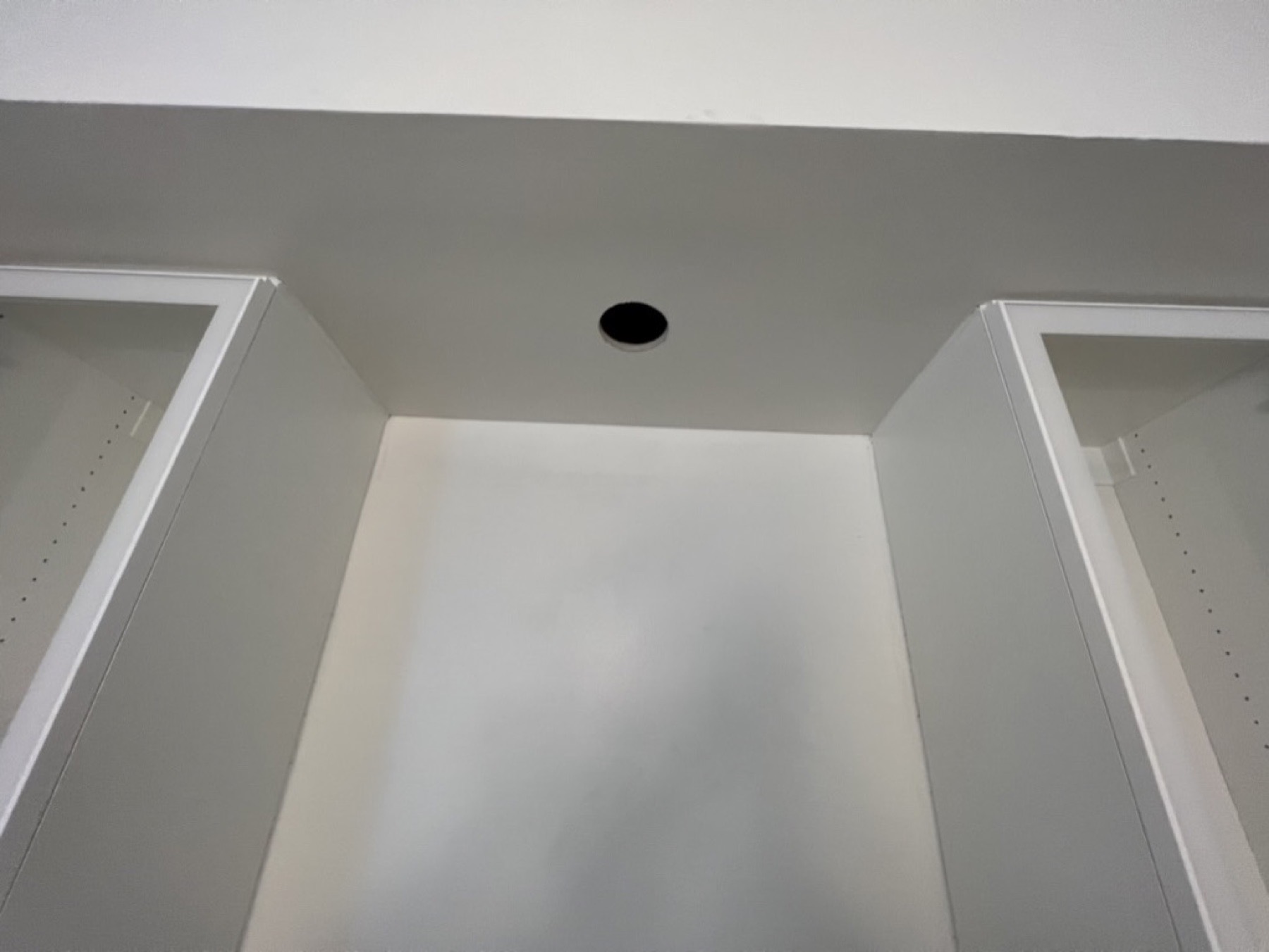 Custom cabinet shelving — Doors & trim project photo