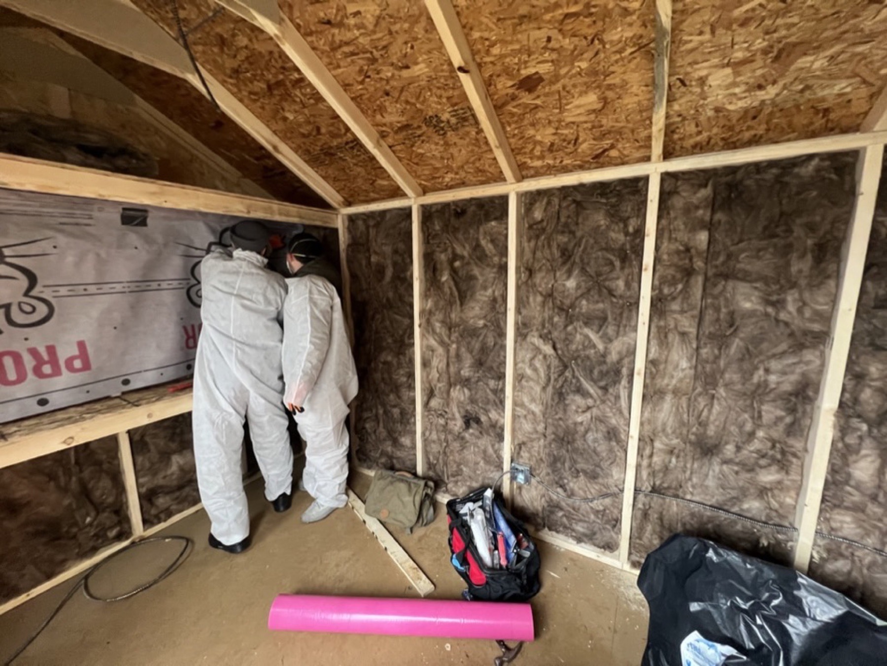 Drywall patch and finish preparation — Drywall repair project photo