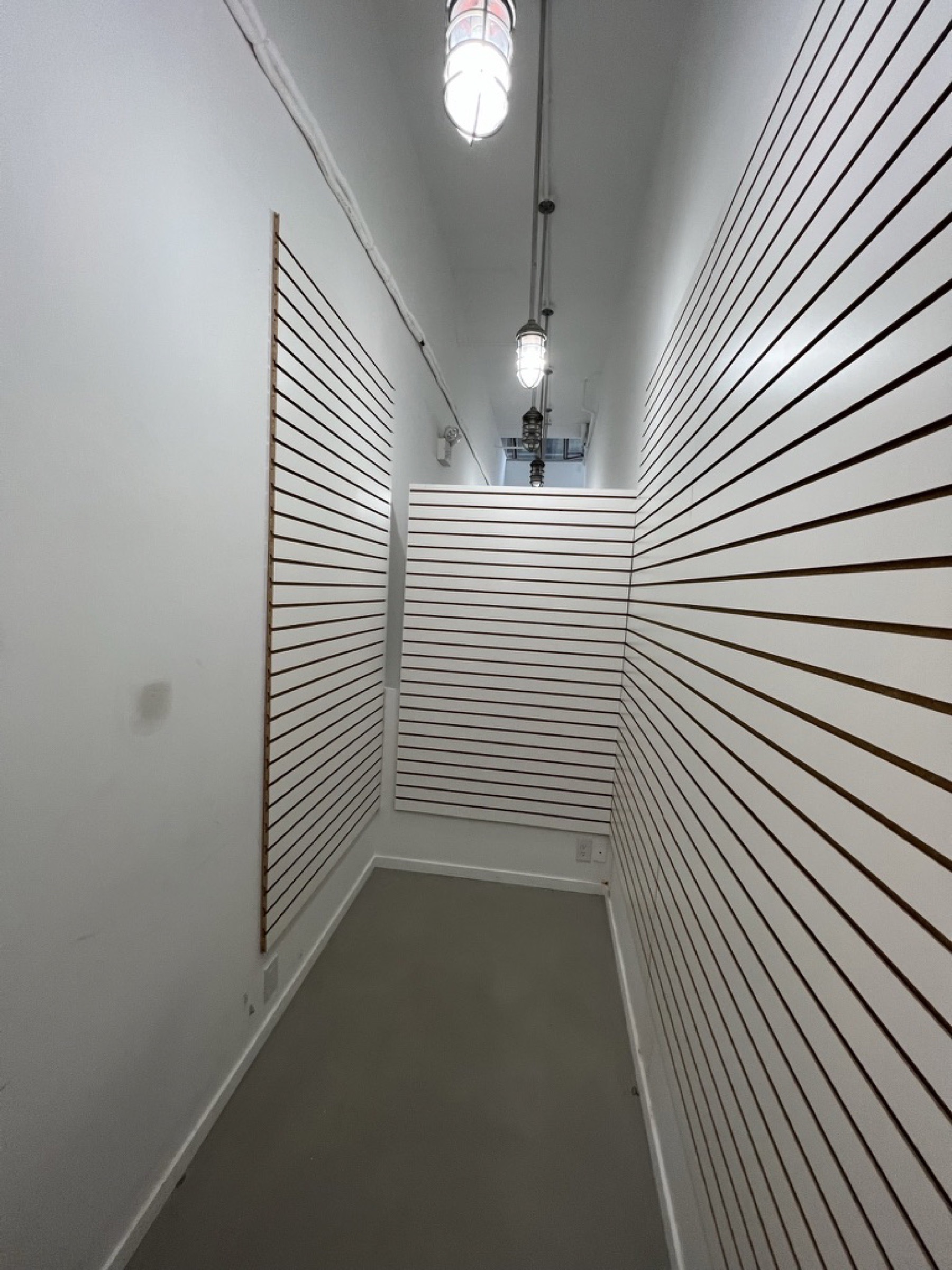 Feature wall surround preparation — Doors & trim project photo