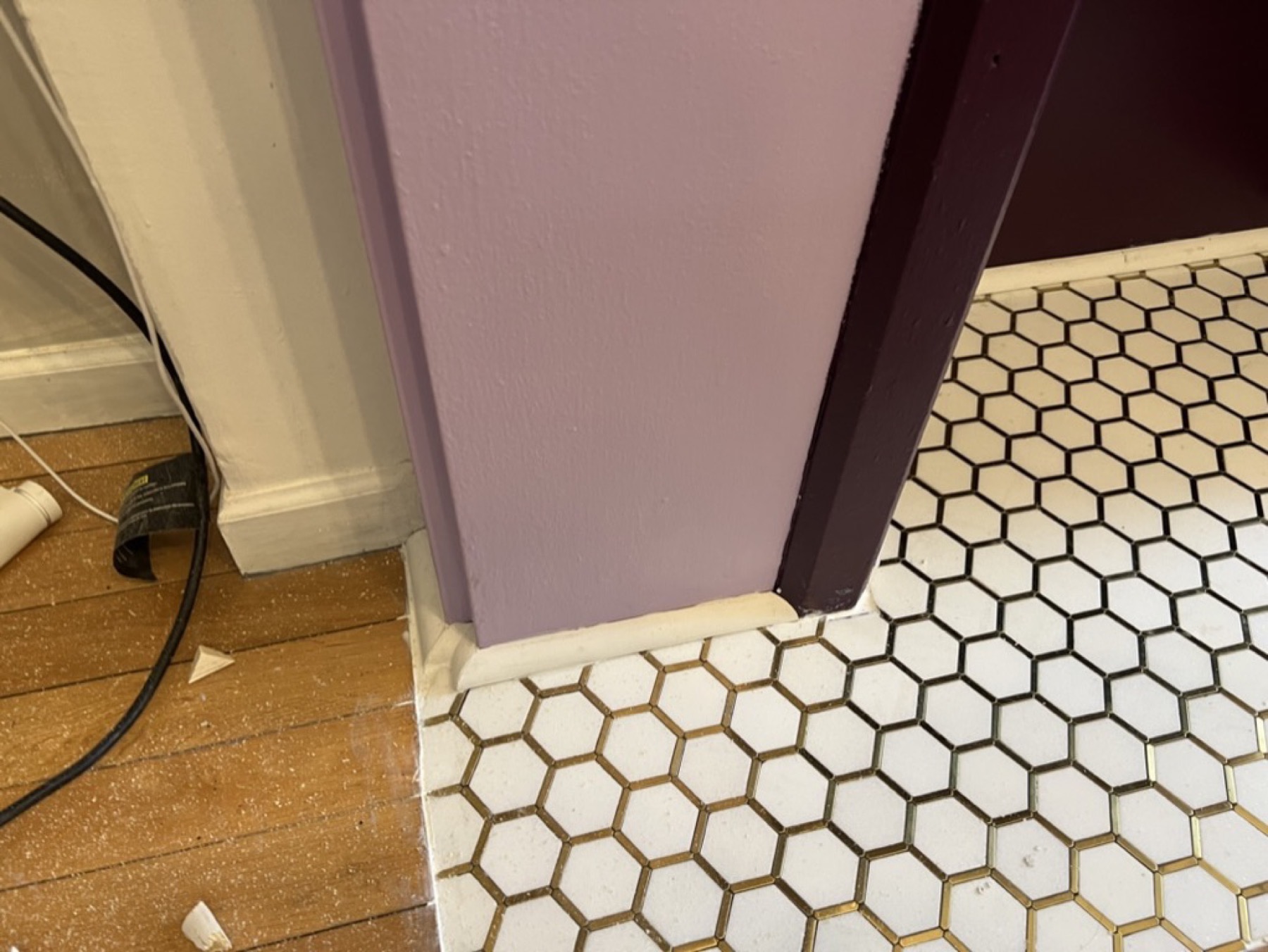 Fireplace tile detailing — Tile installation & repair project photo