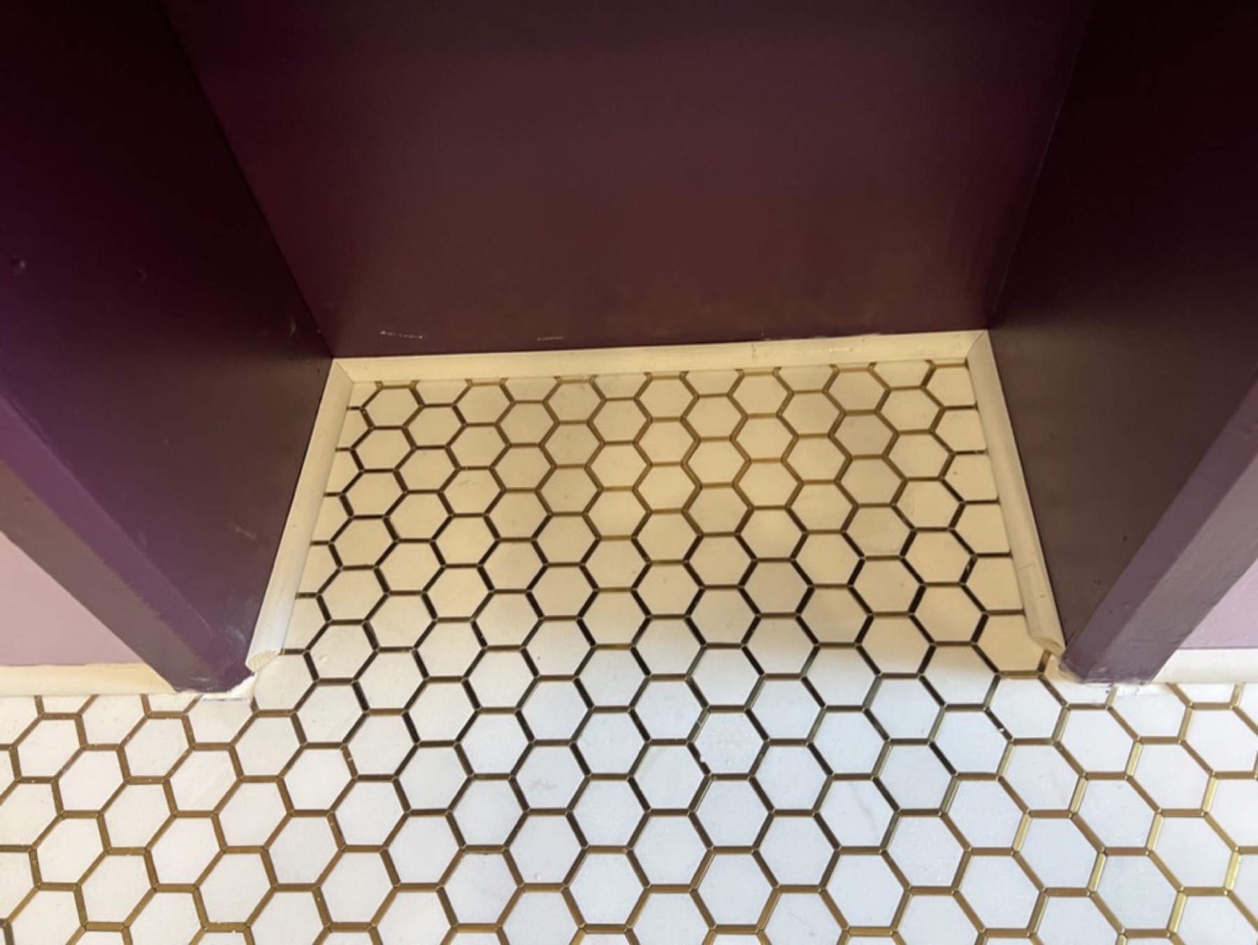 Fireplace tile detailing — Tile installation & repair project photo