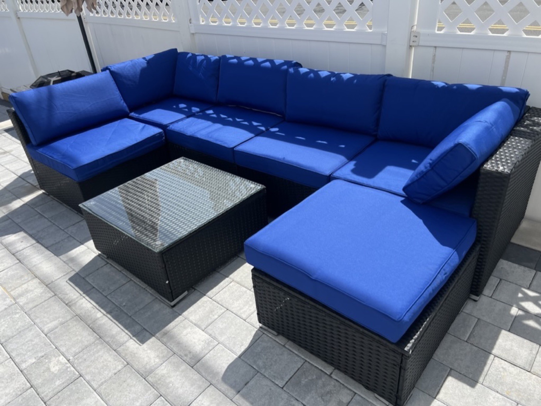 Patio furniture assembly — Furniture assembly project photo