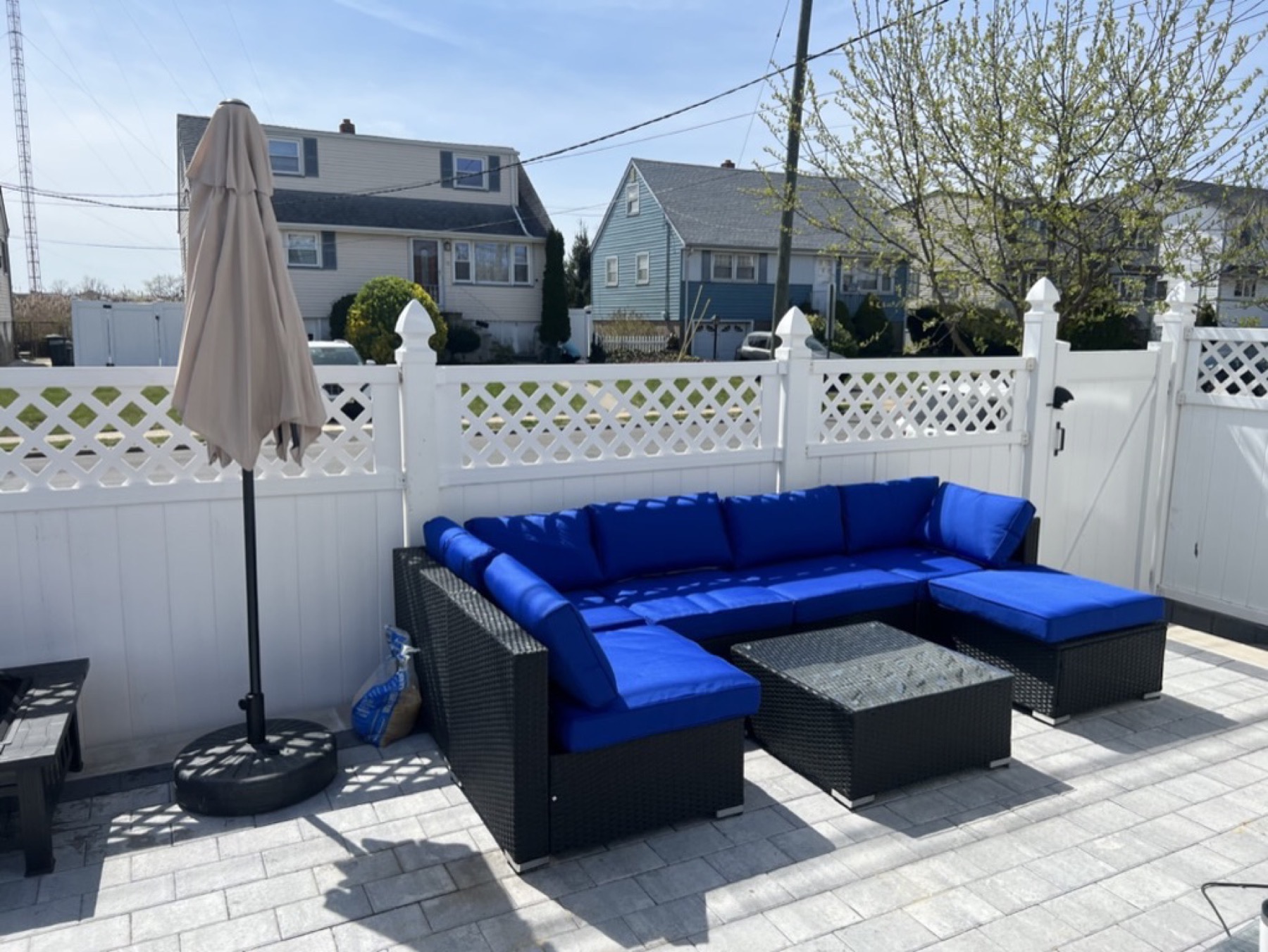 Patio furniture assembly — Furniture assembly project photo