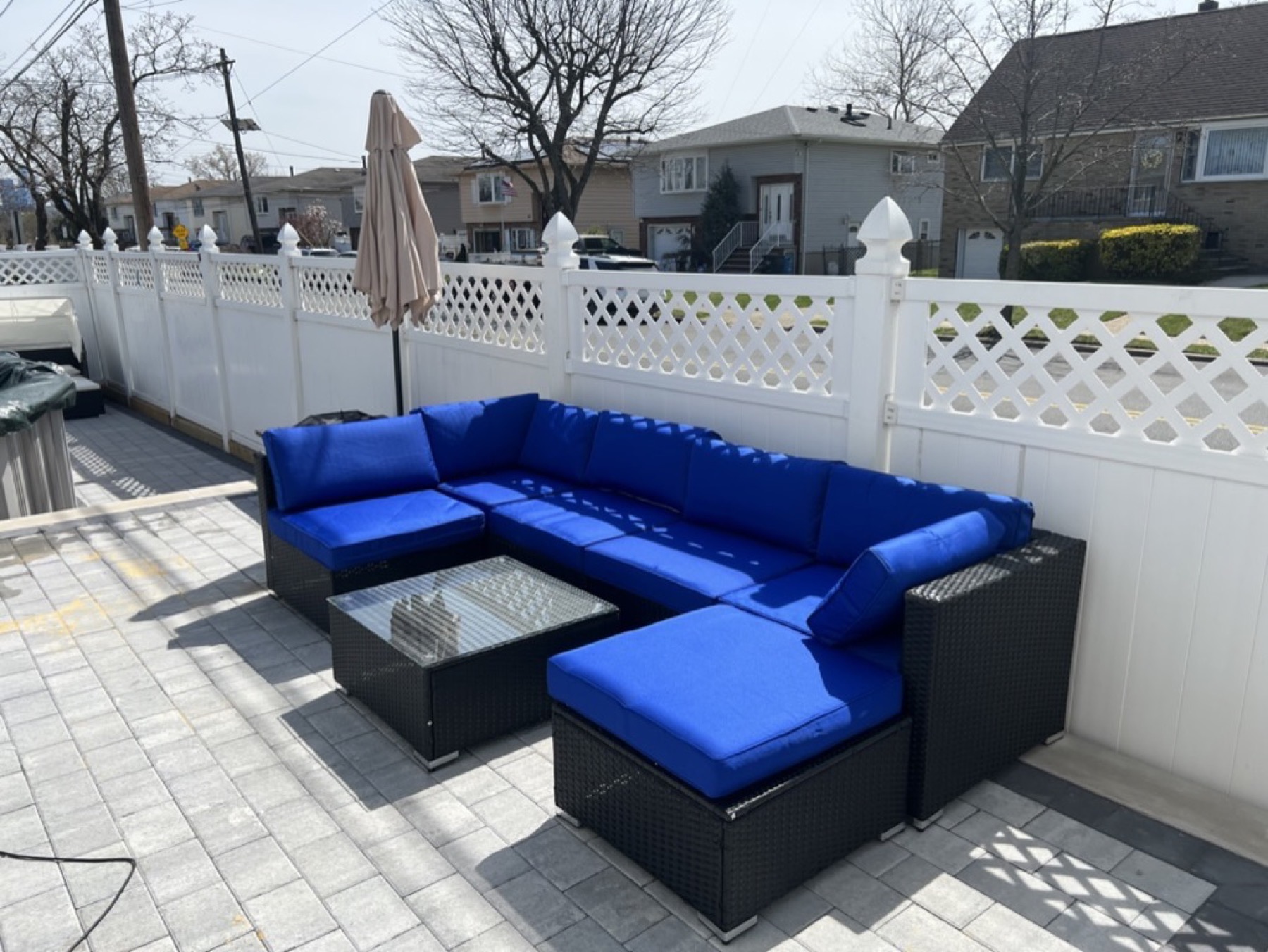 Patio furniture assembly — Furniture assembly project photo