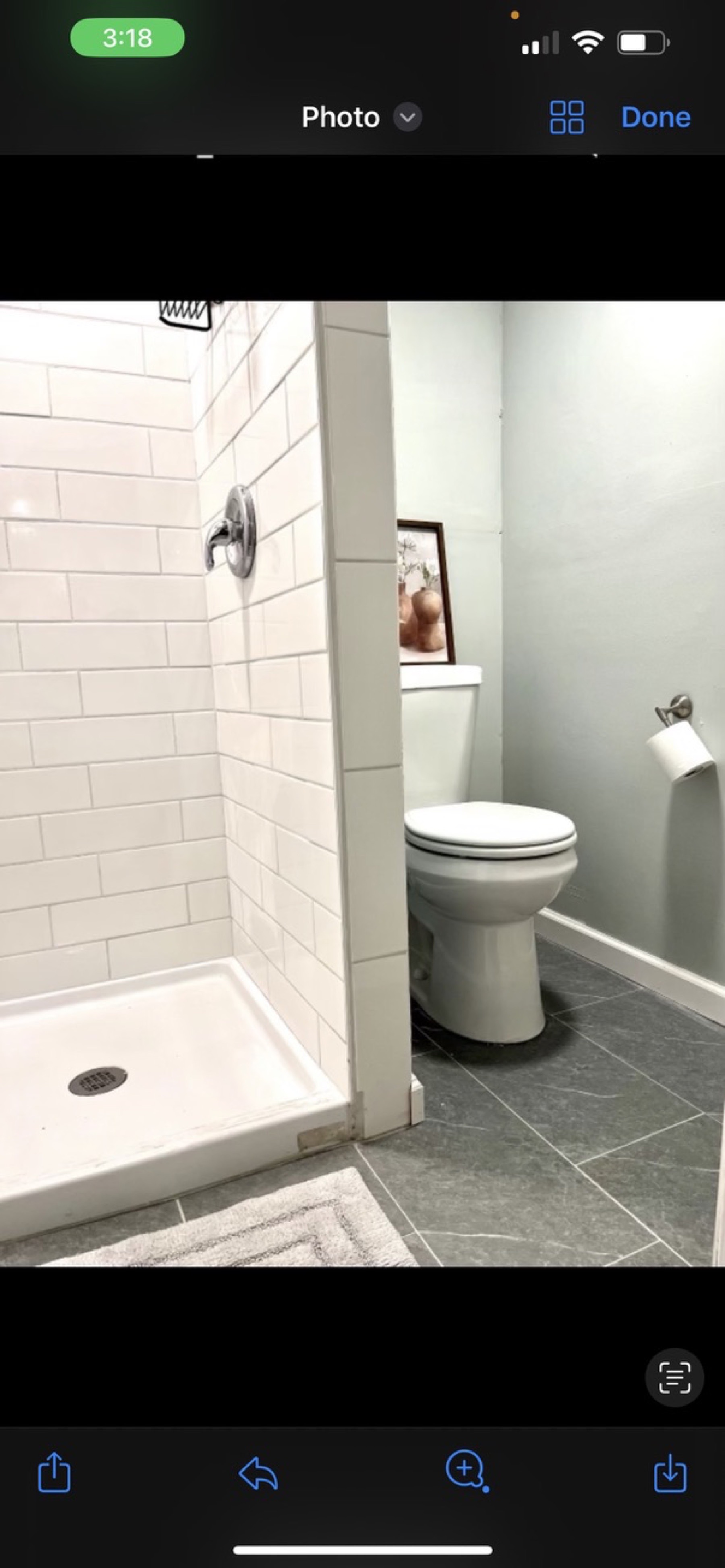 Entry floor tile finish — Tile installation & repair project photo