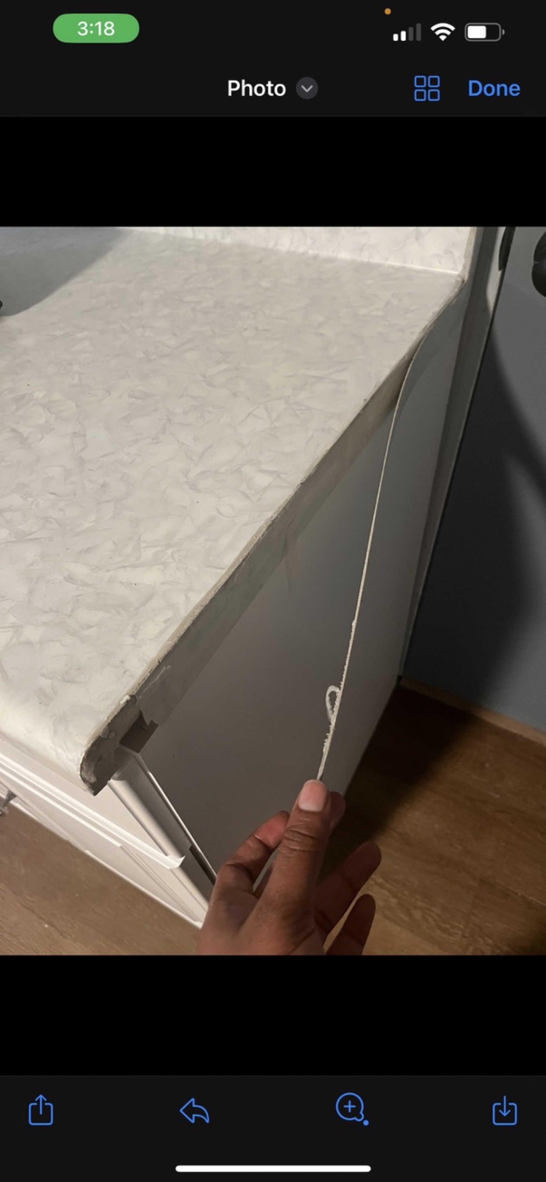Entry floor tile finish — Tile installation & repair project photo