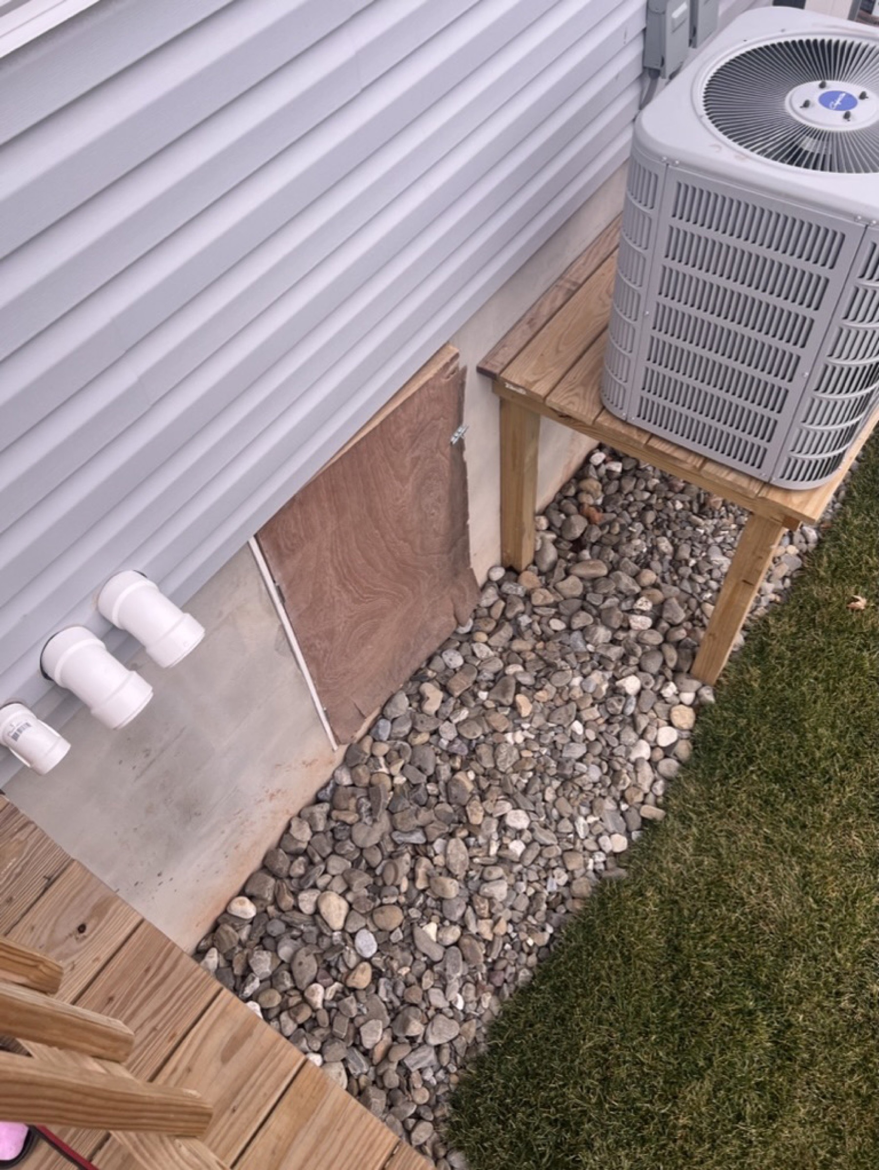 Exterior stair and entry repair — Home punch lists project photo