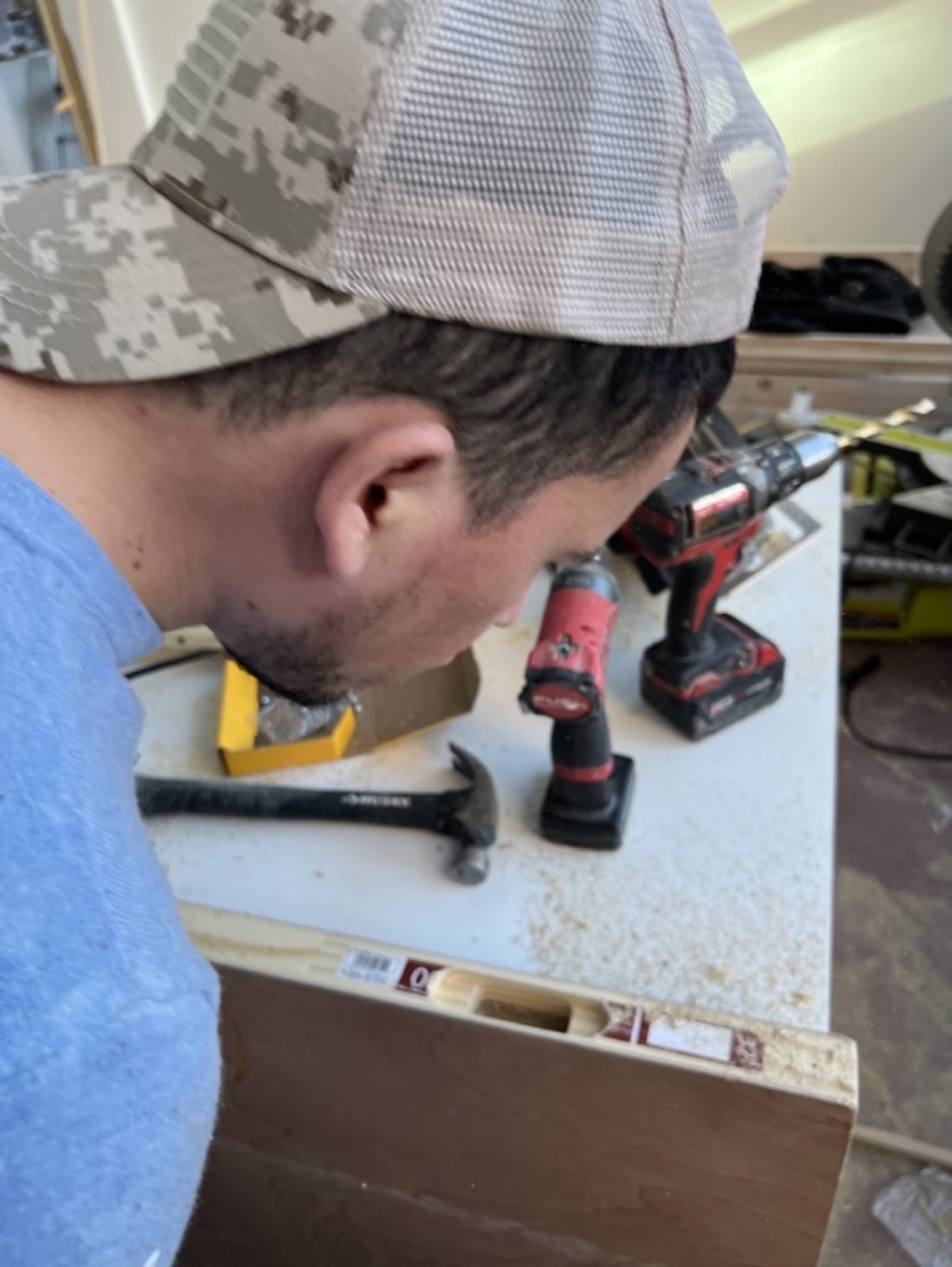 Door hardware installation — Doors & trim project photo