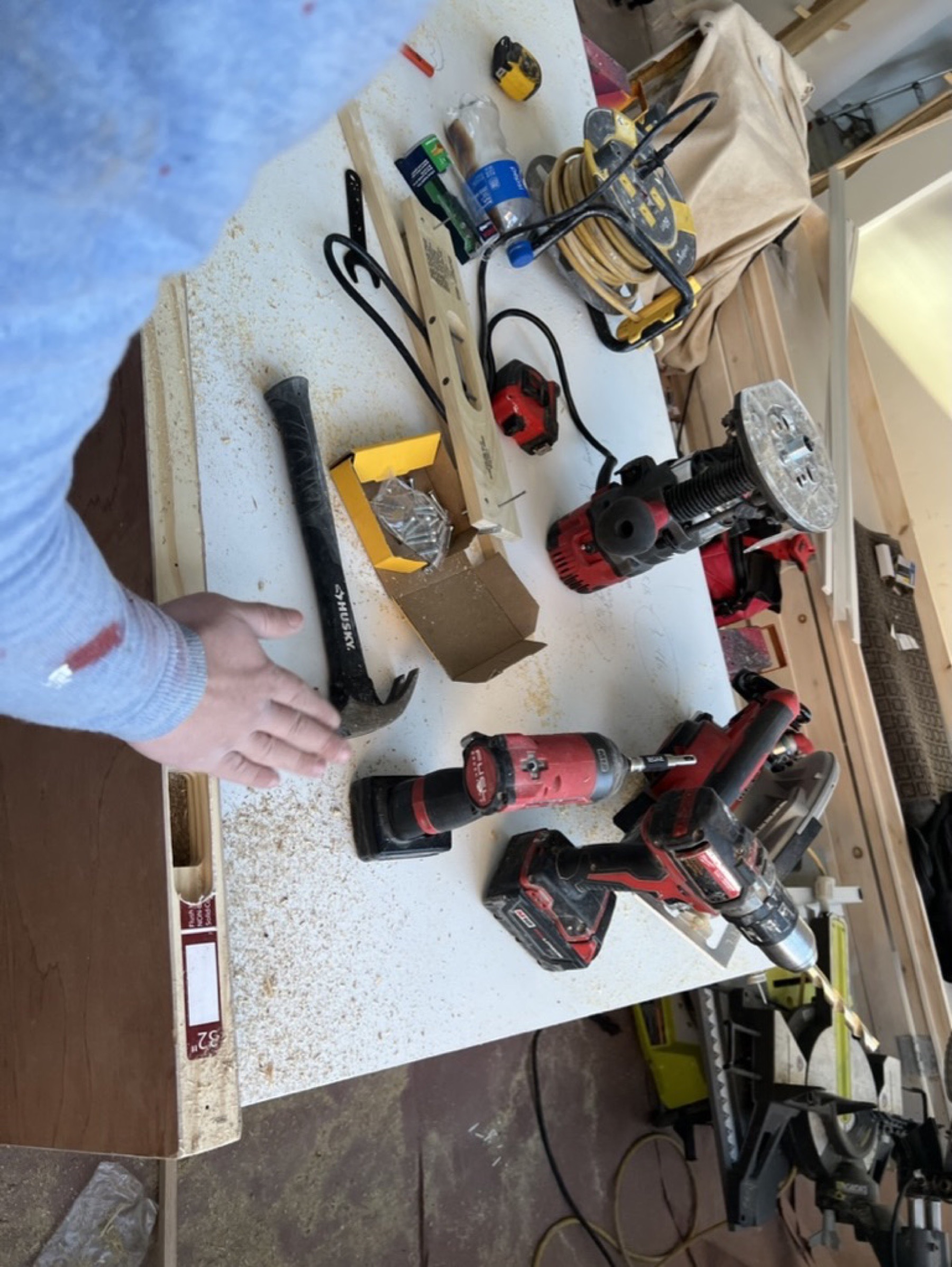 Door hardware installation — Doors & trim project photo