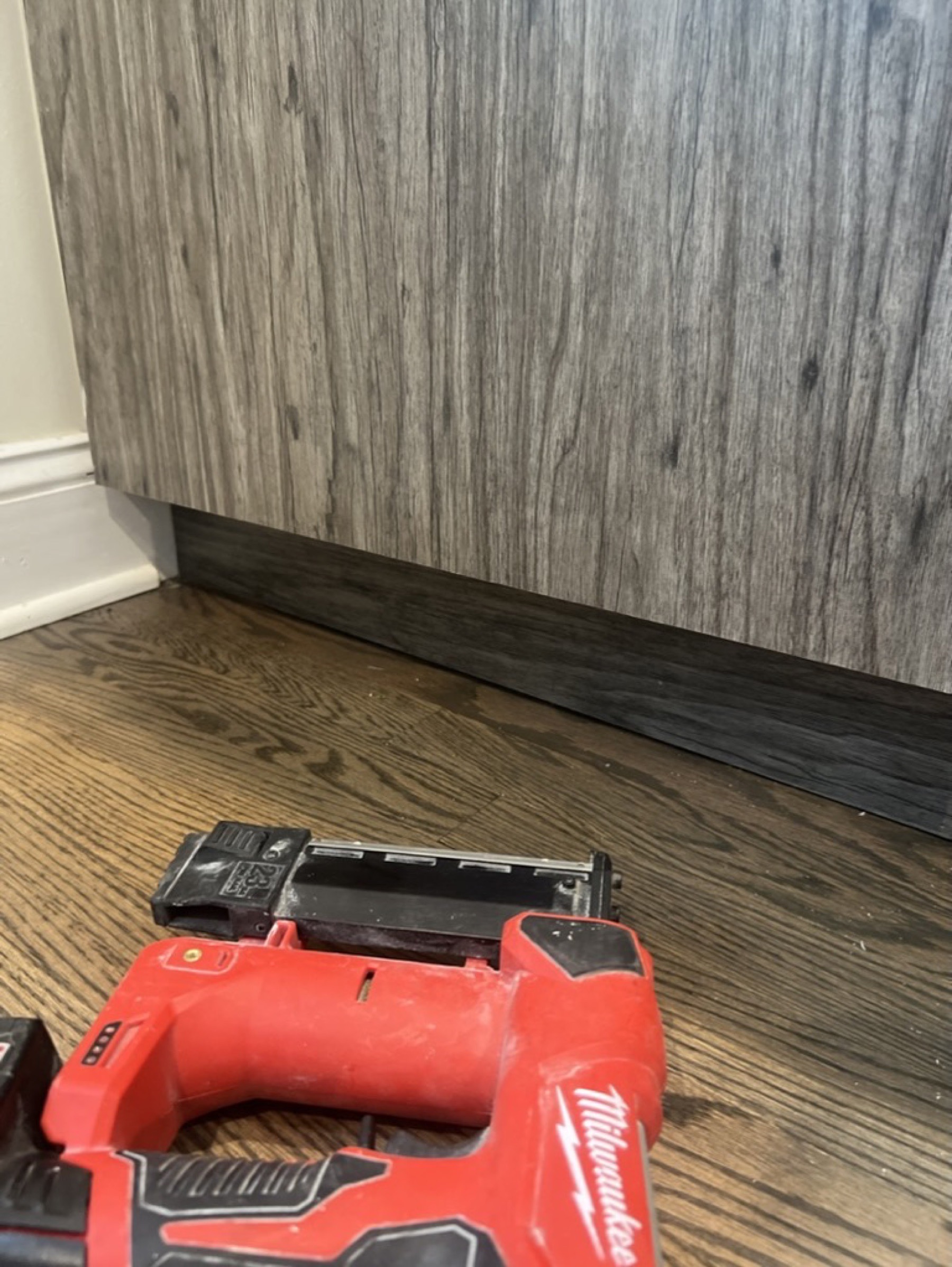 Countertop repair detail — Home punch lists project photo