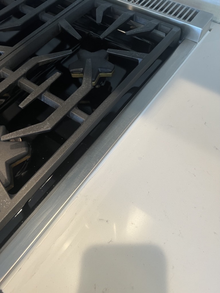 Related views of floor finish detail