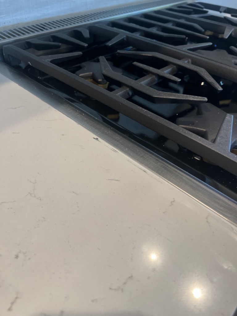 Related views of floor finish detail
