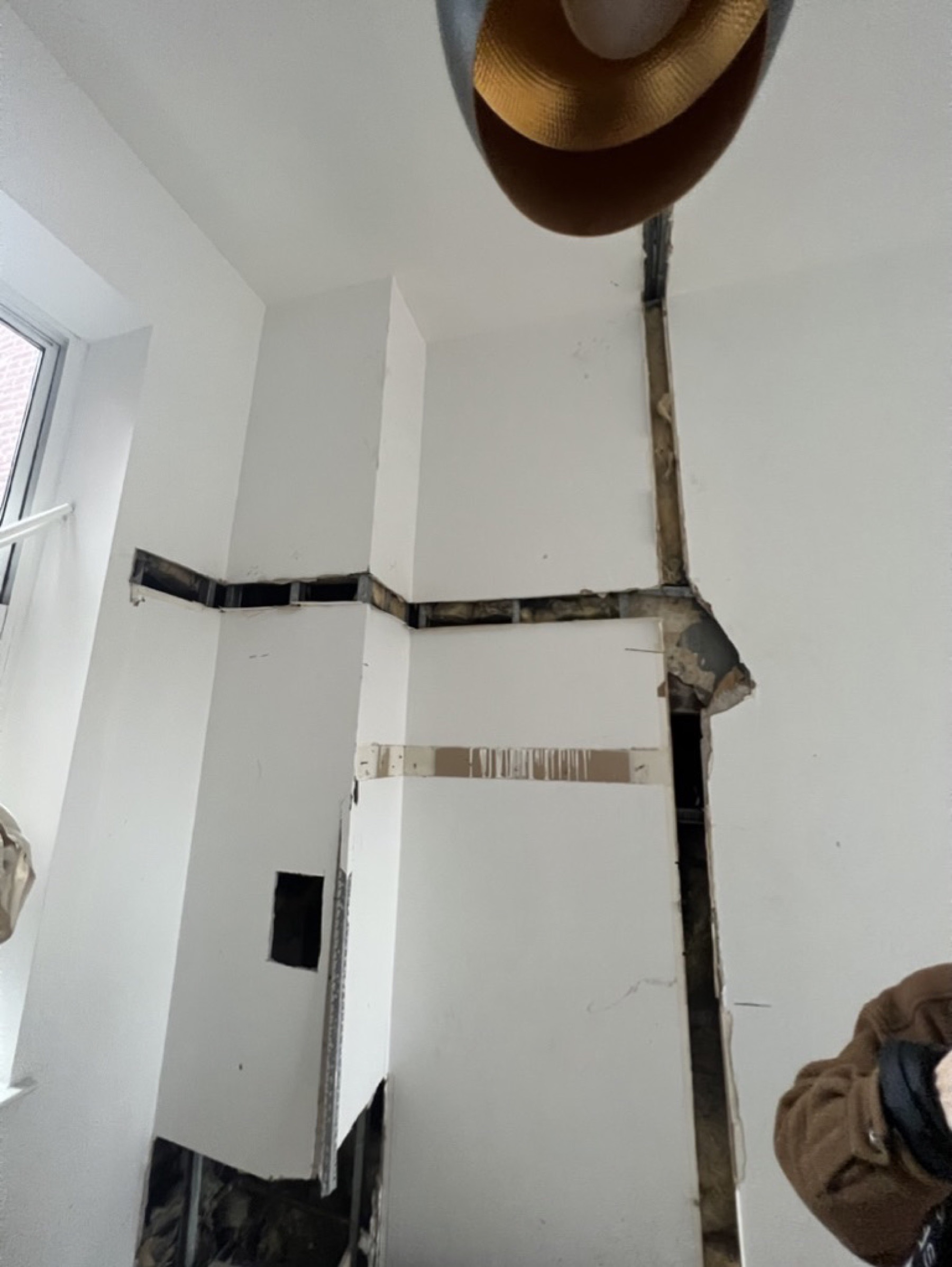 Interior door opening finish — Doors & trim project photo