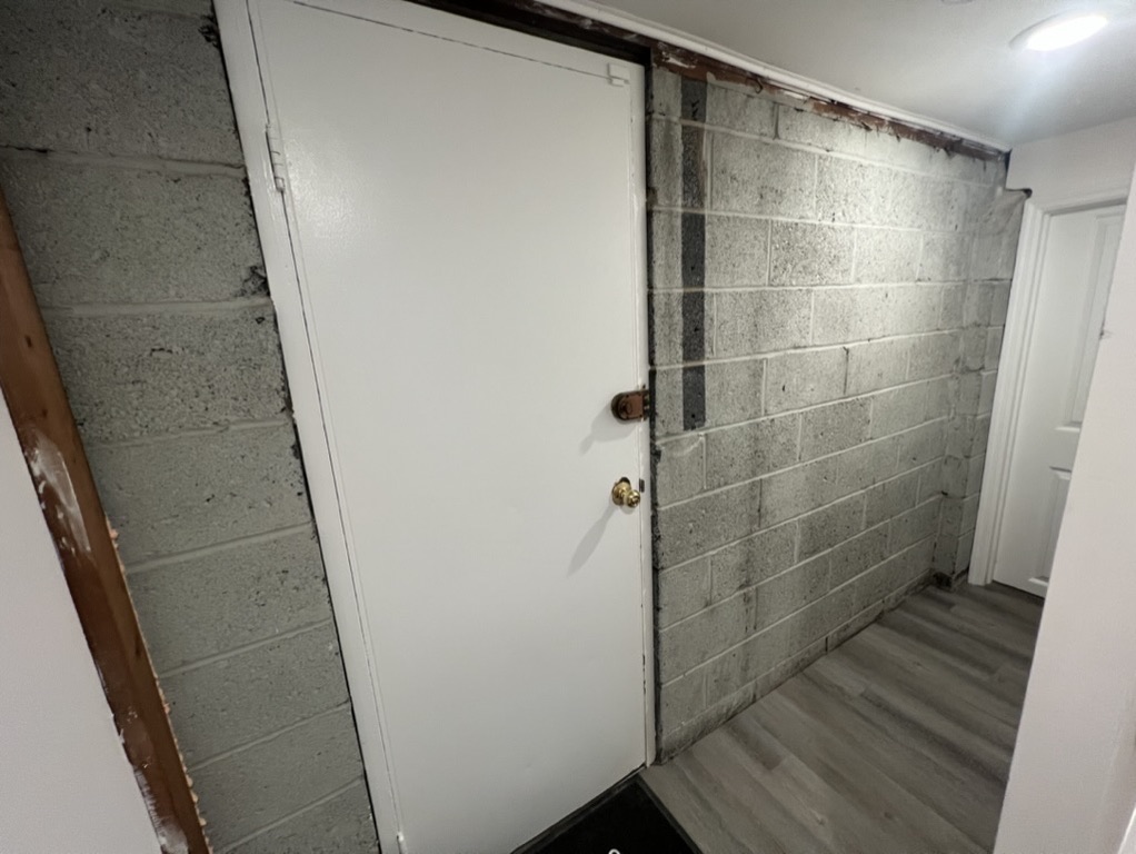 Related views of door casing finish