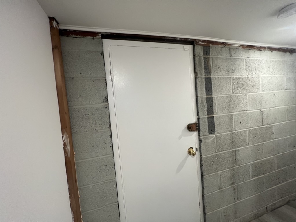 Related views of door casing finish