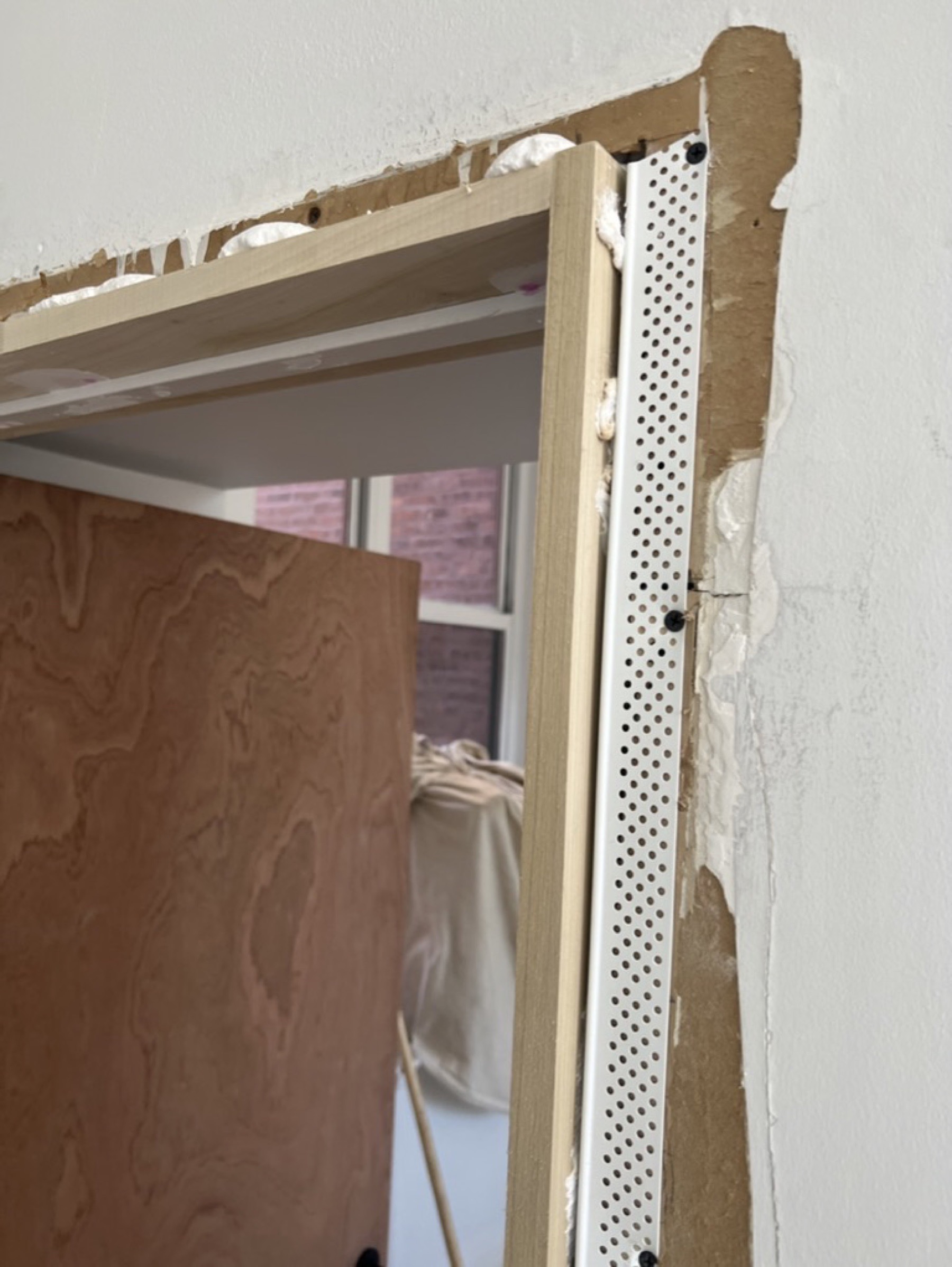 Door casing finish — Doors & trim project photo