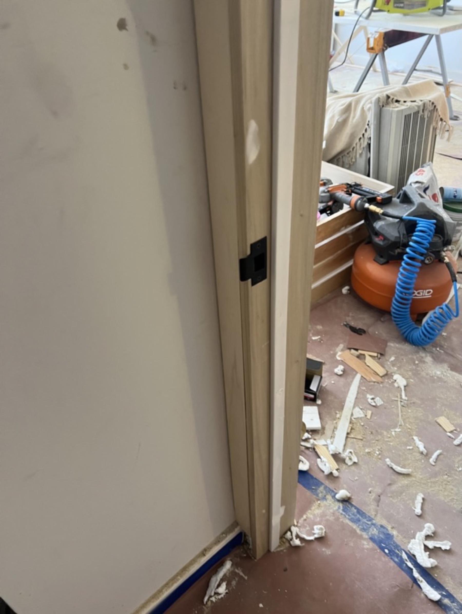 Interior door detail — Doors & trim project photo