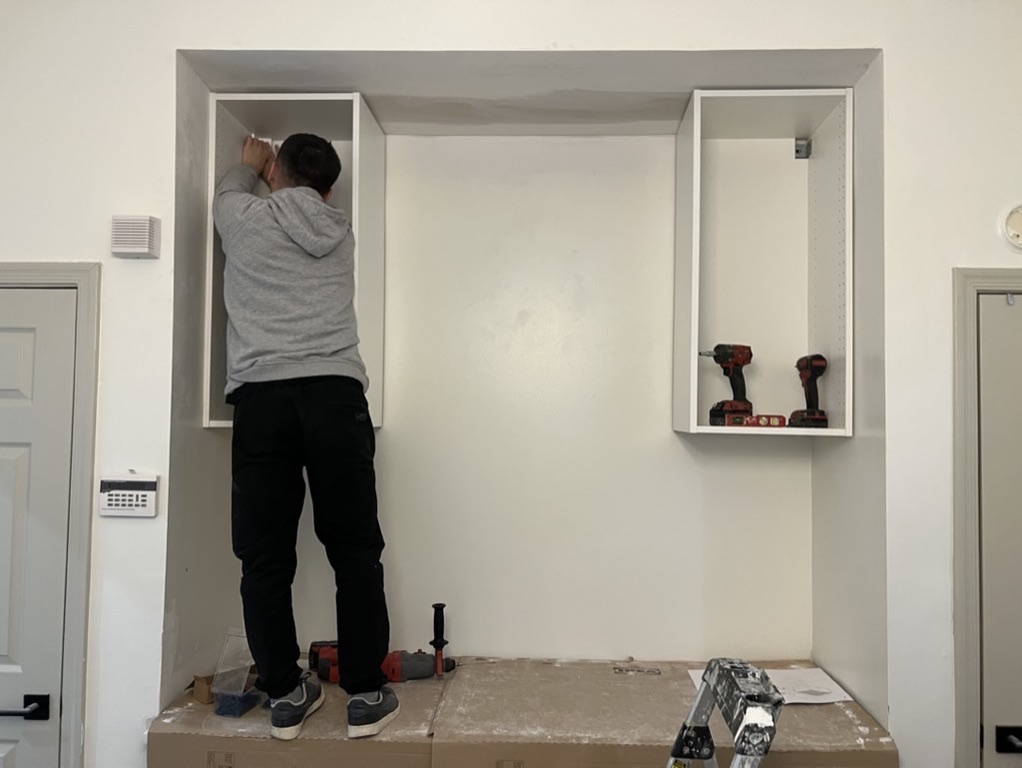Related views of stair railing repair